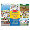 Melissa & Doug Reusable Sticker Pad Vehicles