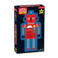 Mudpuppy Shaped Character Puzzle 50 Piece - Robot