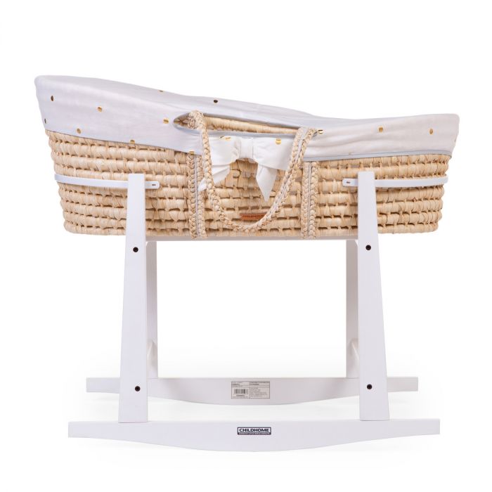 Childhome Rocking Stand for Moses Basket White