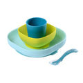 Beaba Silicone Meal Set Blue