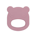 We Might Be Tiny Bear Teether Dusty Rose