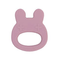 We Might Be Tiny Bunny Teether Dusty Rose