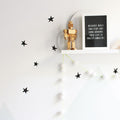 Wee Gallery Weecals - Black Scribbles Stars