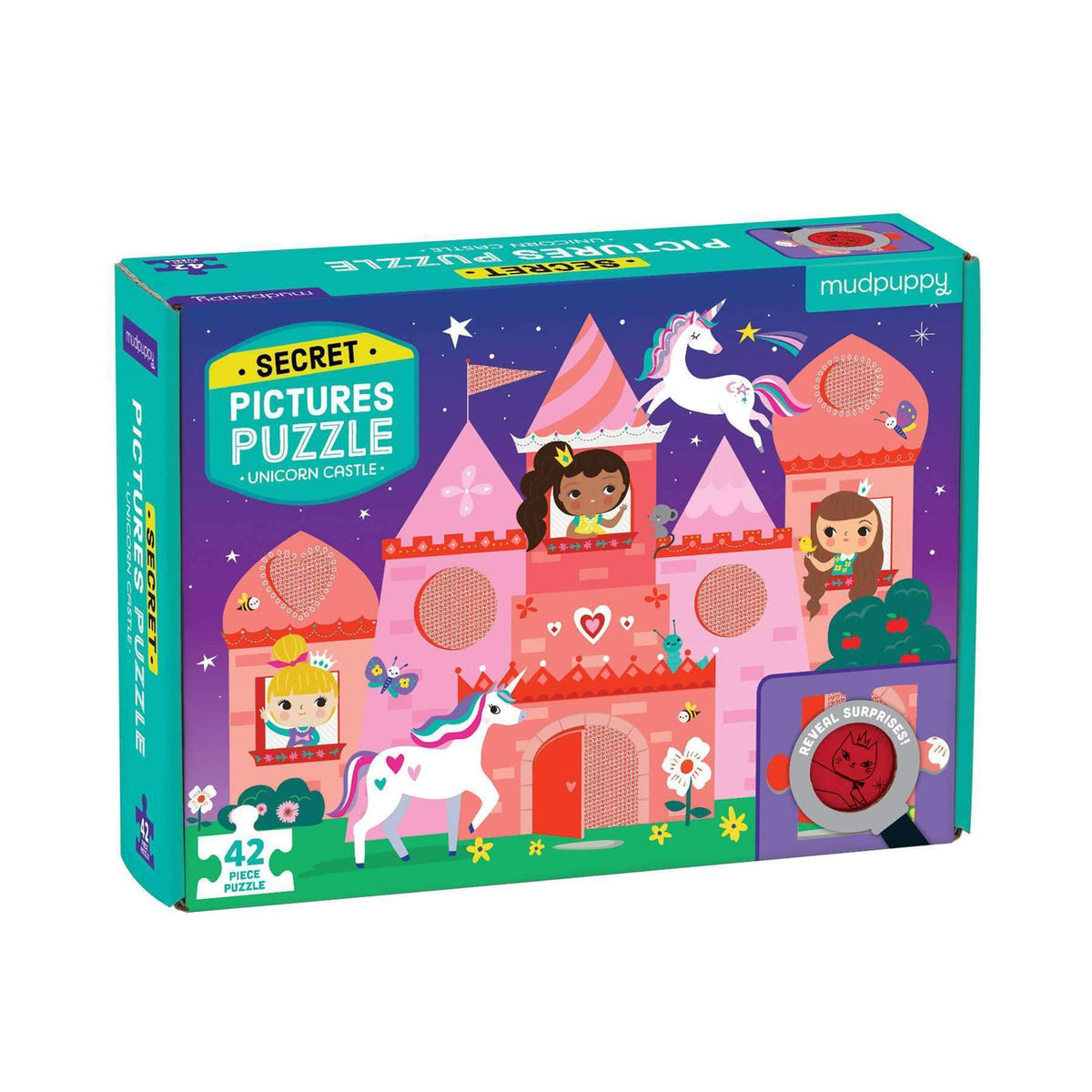 Mudpuppy Secret Picture Puzzle - Unicorn Castle