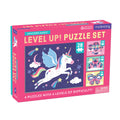 Mudpuppy Level Up! Puzzle Set - Unicorn Magic
