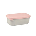 Beaba Stainless Steel Lunch Box Dusty Rose/Grey